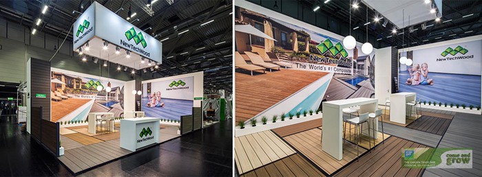Composite decking exhibition in Germany 