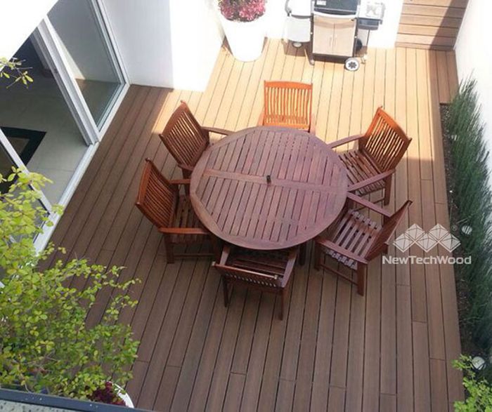 Durable, elegant and comfort composite deck